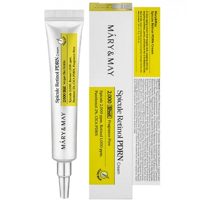 MARY & MAY spicule Retinol Pdrn Cream 15g - Image 1